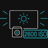 2600 ISO Lumens