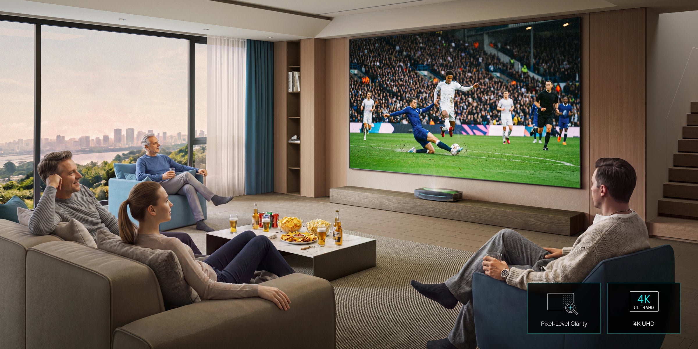 Massive 4K Clarity for Every Seat