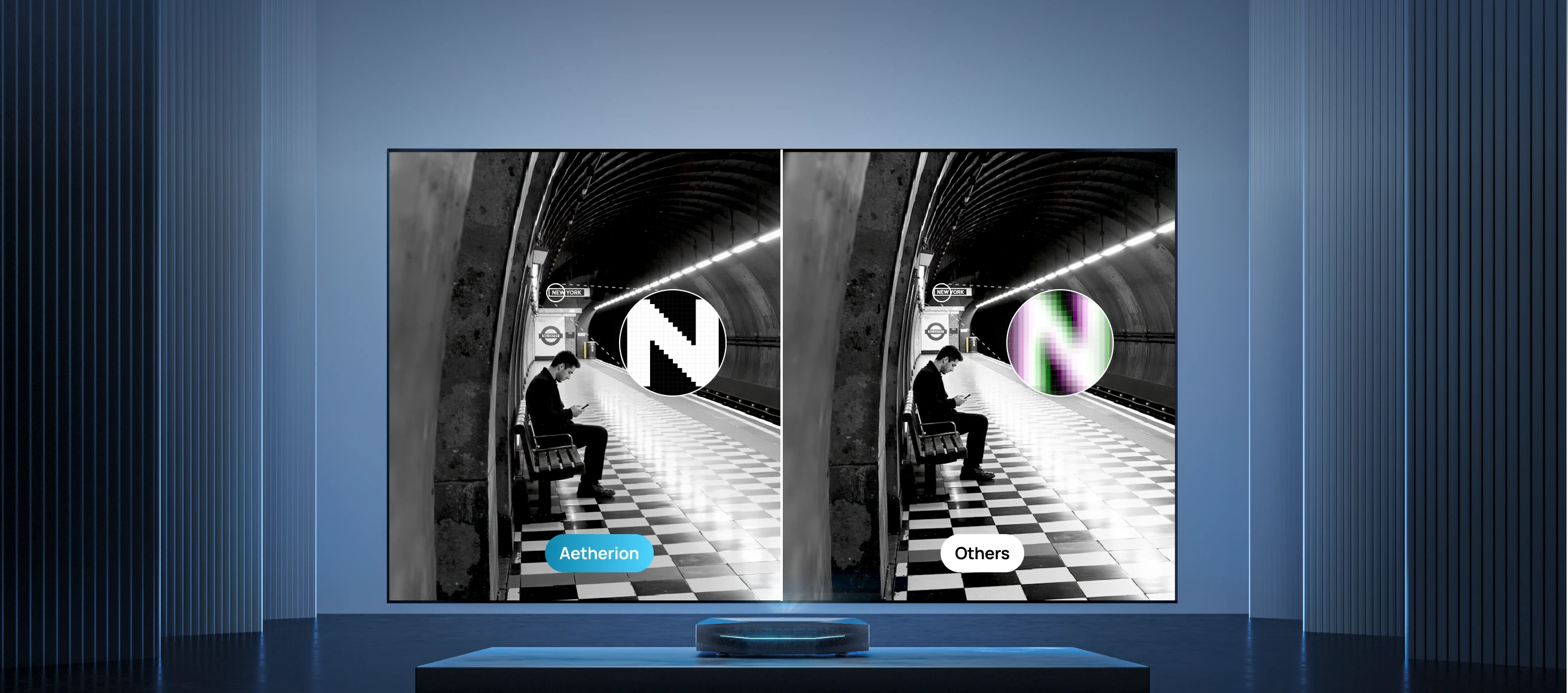 Pixel-level Clarity on 200''