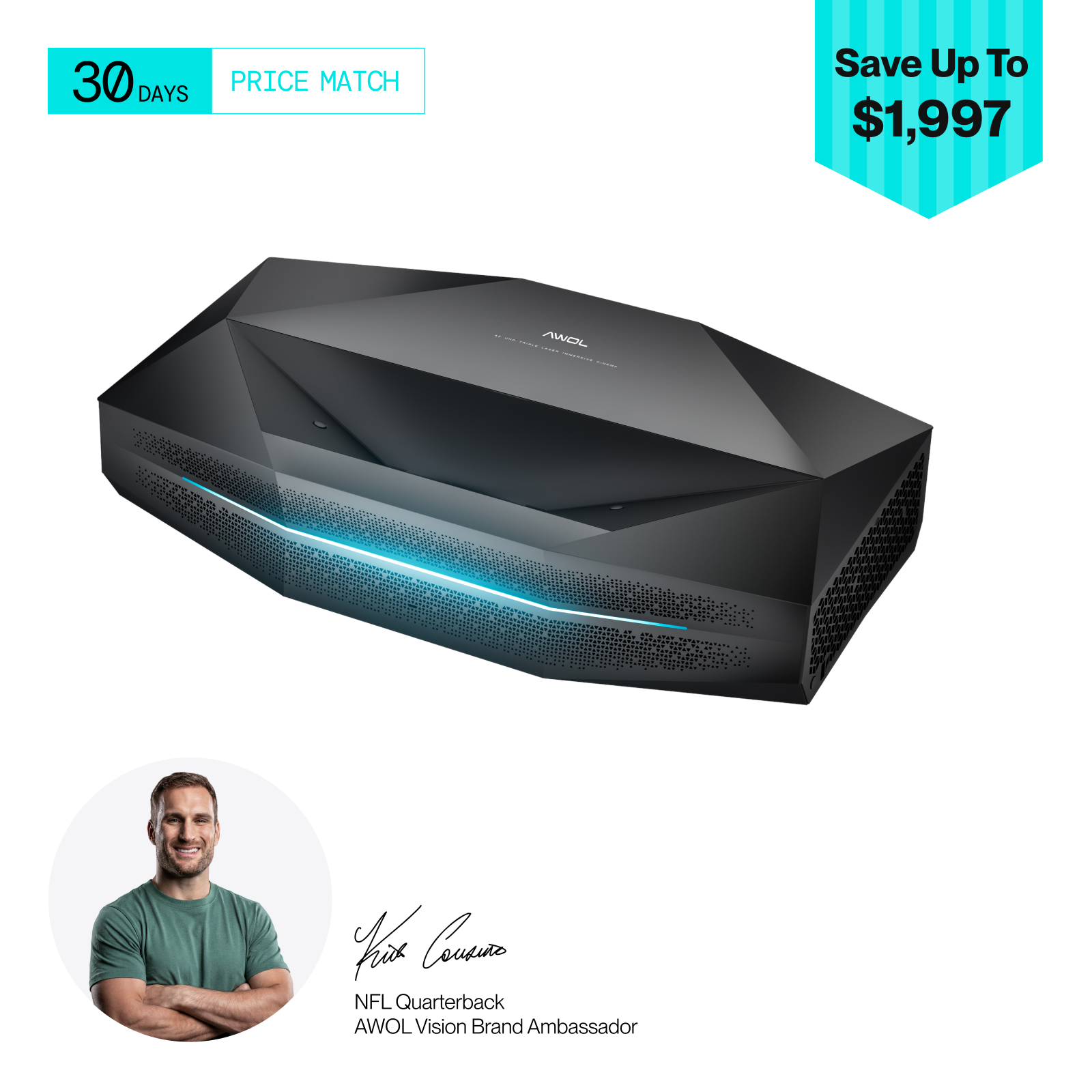 Aetherion Pro RGB Laser UST Projector