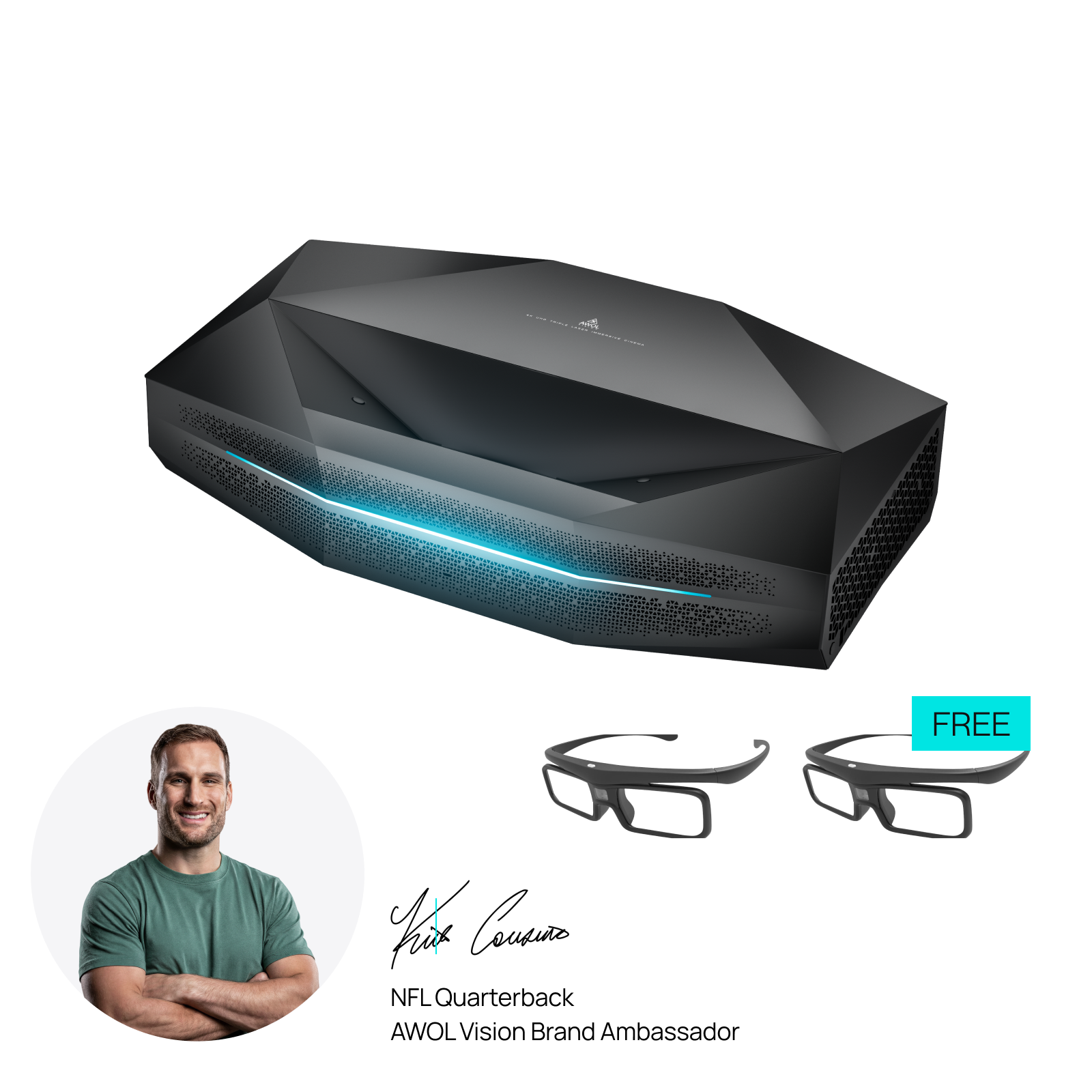 Aetherion Pro RGB Laser UST Projector