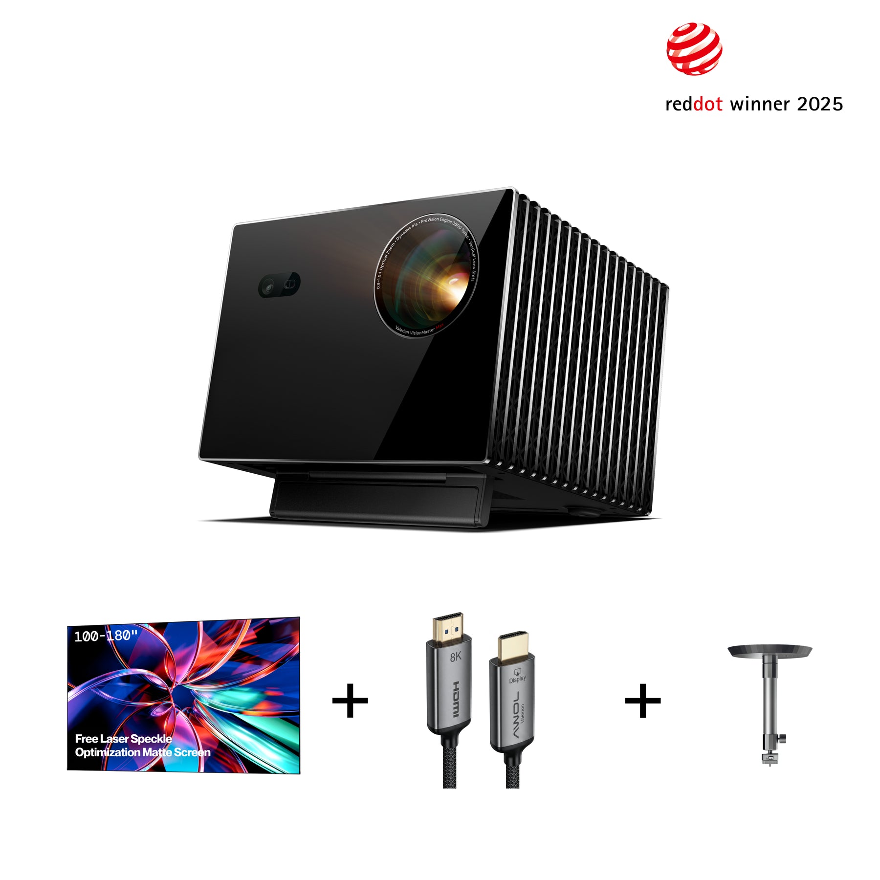Long-Throw Professional Grade 4K Home Theater Projector Valerion VisionMaster Max